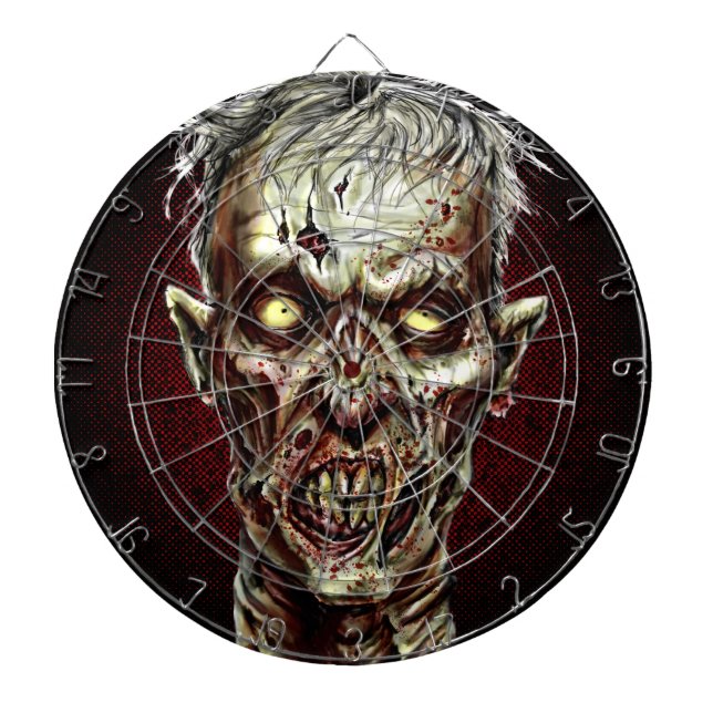 Cible De Fléchettes Zombie Darts (Devant)