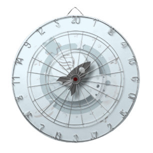 Cible de lune et d'étoiles