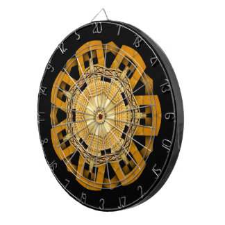 Cible d'or de Cible de flechettes