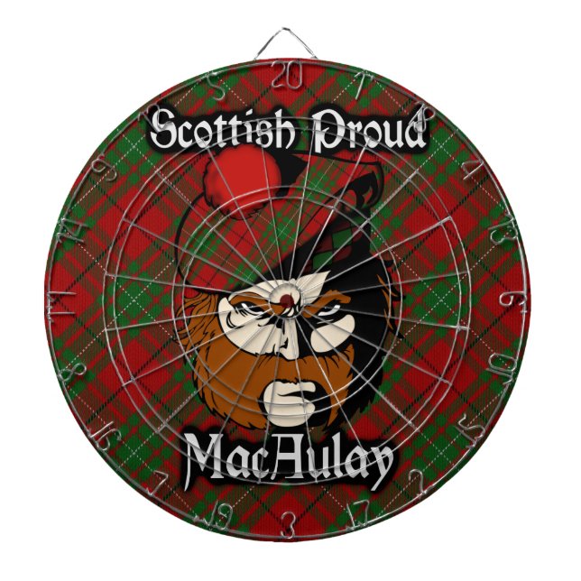 Cible écossaise de tartan de MacAulay de clan (Devant)