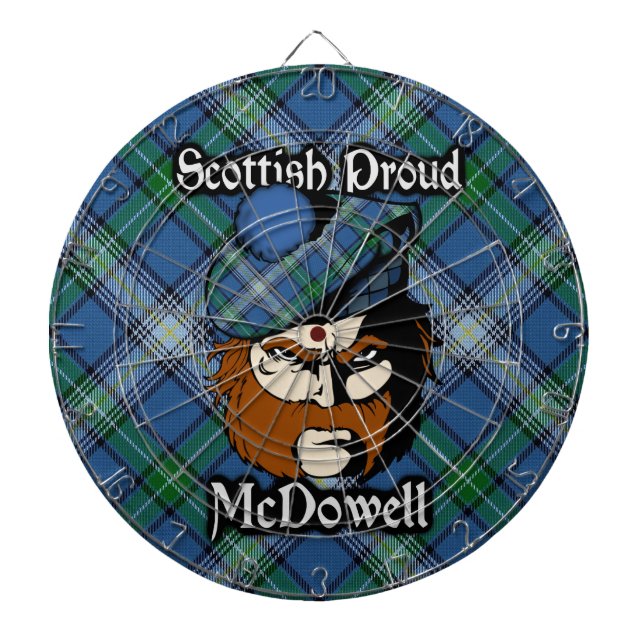Cible écossaise de tartan de McDowell de clan (Devant)