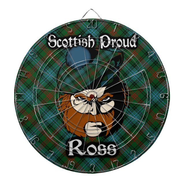 Cible écossaise de tartan de Ross de clan (Devant)