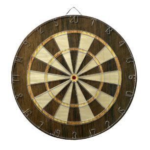 Cible en bois de placage