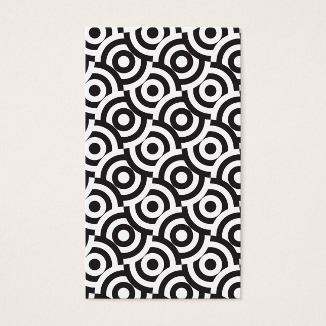 Cibles en noir et blanc (Devant)