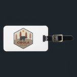 Cibola National Forest Bear Luggage Tag<br><div class="desc">Cibola National Forest in New Mexico is a desert mecca for trail running,  cycling,  mountain biking,  paddling,  hiking,  hunting,  camping,  climbing,  and more!</div>