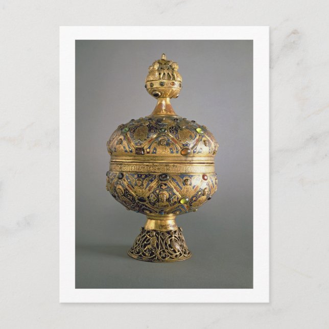 Ciborium, made in Limoges by G. Alpais for the Abb Postcard (Front)