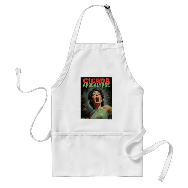 Cicada Apocalypse 2024 Standard Apron (Front)