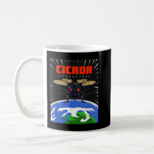 Cicada Apocalypse Brood X Invasion Cicada Coffee Mug
