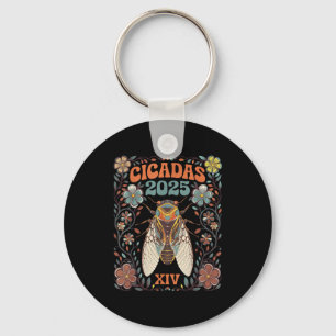 Cicada Brood Xiv Summer 2025 Reunion Tour Swarm Ci Keychain