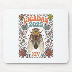 Cicada Brood Xiv Summer 2025 Reunion Tour Swarm Ci Mouse Pad