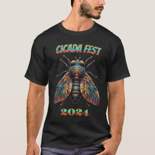 Cicada Fest 2024 Entomology  XIII And XIX Funny  L T-Shirt
