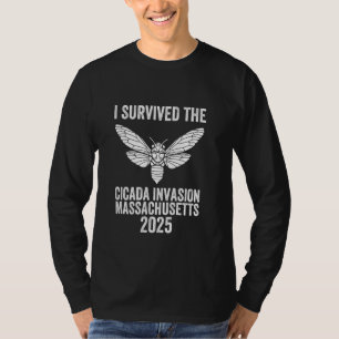 Cicada Fest 2025 Brood XIV, Massachusetts Cicada I T-Shirt