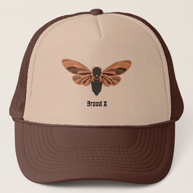 Cicada Hat Brown  (Front)