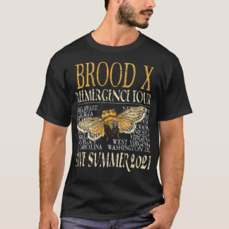 Cicada Insect 17 Year Brood X Great Eastern Brood T-Shirt