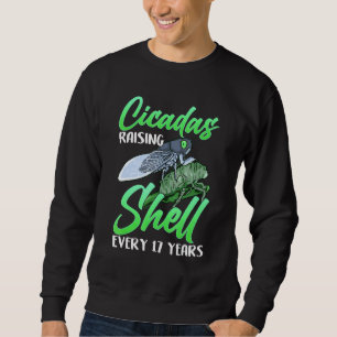Cicada Inspired Brood X Related Cicada Storm 9 Sweatshirt
