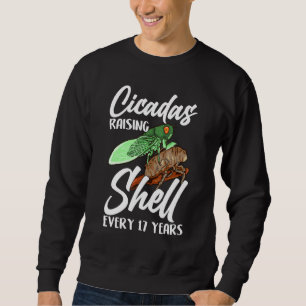 Cicada Inspired Brood X Related Cicada Storm Desig Sweatshirt