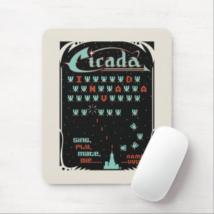 Cicada Invada Mouse Pad