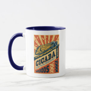 Cicada Invasion 2024 Letter Press Mug