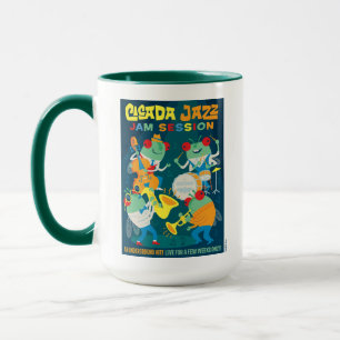 Cicada Jazz Jam Session Mug