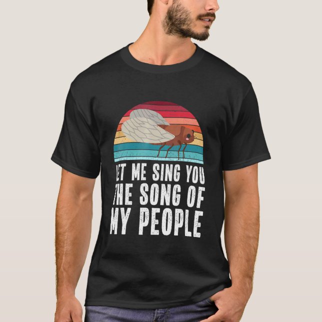 Cicada Meme Brood X Quote T-Shirt (Front)