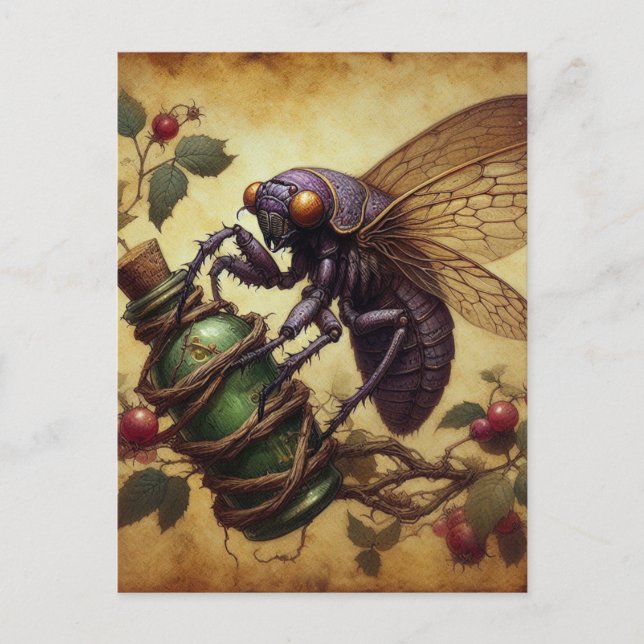 Cicada Postcard (Front)