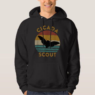 Cicada Scout Brood X Magicicada 17 Year Periodical Hoodie