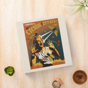 Cicada Screaming Lady 2024 Binder