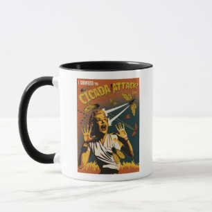 Cicada Screaming Lady 2024 Mug
