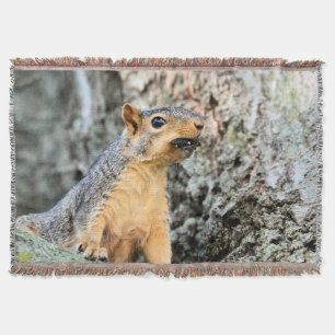 Cicada snacker throw blanket