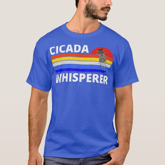 Cicada Whisperer 2021 Swarm Brood X Insect Lover T-Shirt (Front)