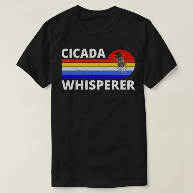 Cicada Whisperer II T-Shirt (Design Front)