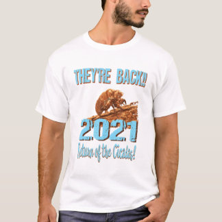 Cicadas 2021 Return Of Locusts Insects Year 1 T-Shirt