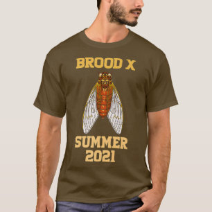 Cicadas Brood X 2021 summer Insect cicada men T-Shirt