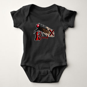 cicadas brood x emergence baby bodysuit
