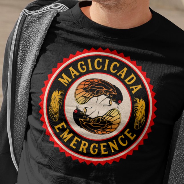 Cicadas Magicicada Emergence Funny Retro T-Shirt (Creator Uploaded)