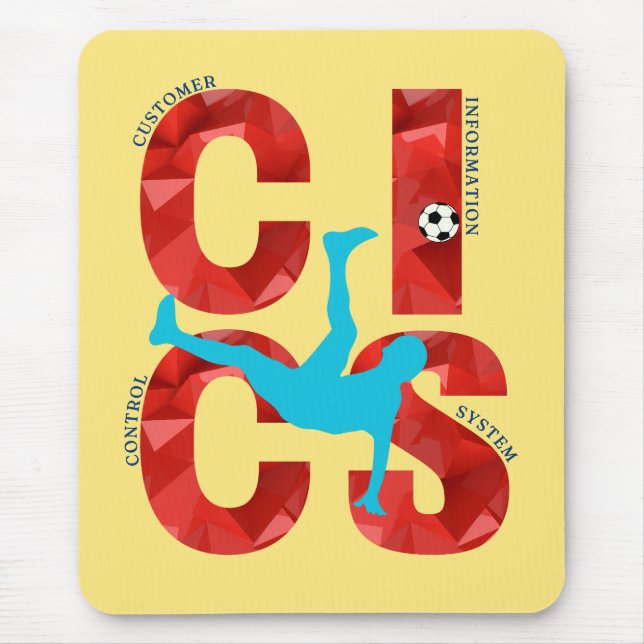 CICS Customer Information Control System  Mouse Pad (Front)