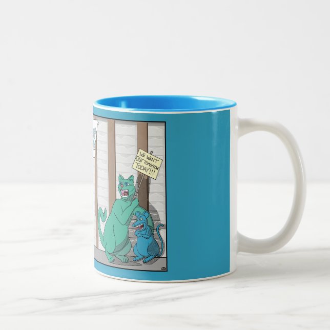 Cider Barrell Follies Comic Two-Tone Coffee Mug (Right)