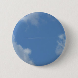 Ciel bleu 2 inch round button