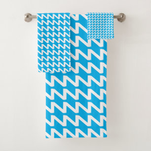 Ciel bleu et blanc Moderne Sharp Waves