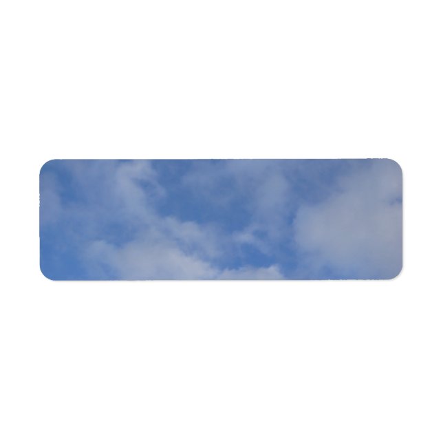 Ciel bleu nuages (Devant)