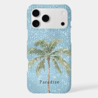 Ciel Bleu Palmier Tropical Étincelle