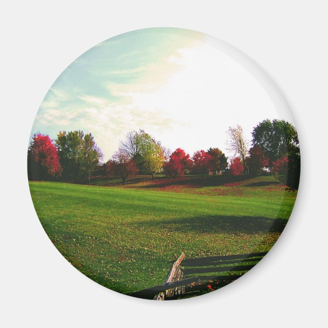 Ciel d'automne - Magnet (Devant)