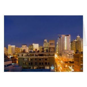 Ciel de Chicago, Illinois, pris depuis West Loop