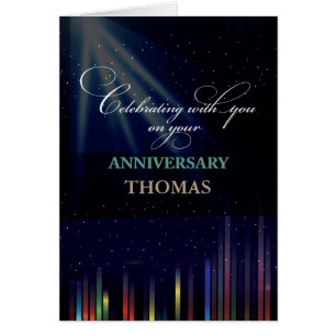 Ciel de l'anniversaire de l'employé, Congr noir pe