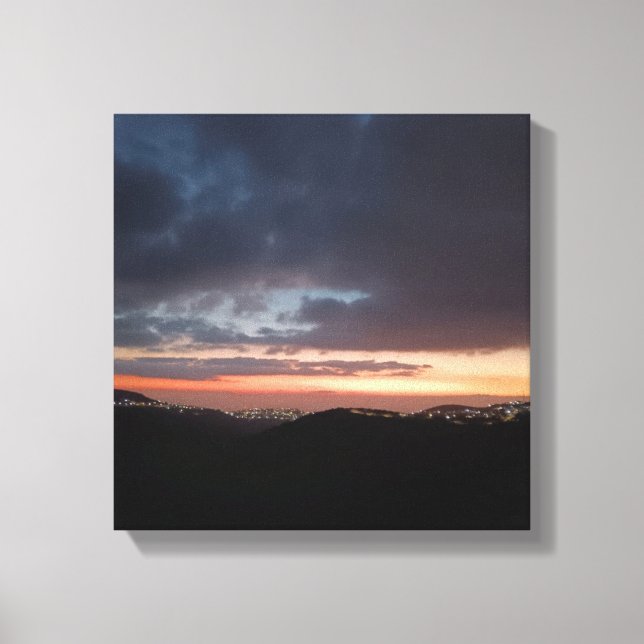 ciel de nuit toile étirée Imprimer (Recto)