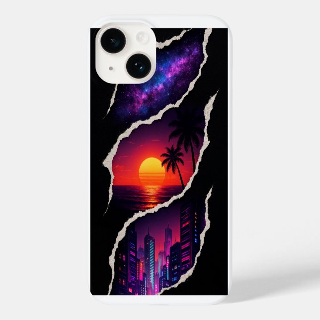 Ciel déchu monde caché coque iphone esthétique (Verso)