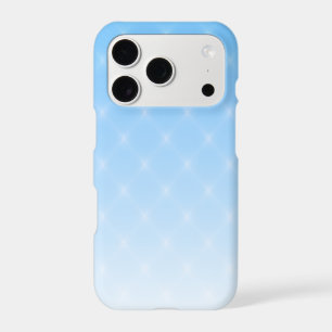 Ciel élégant bleu ombré motif diamant