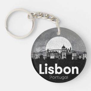 Ciel Lisbonne Portugal - Art Vintage voyage