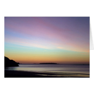 Ciel matinal à Singing Beach
