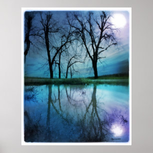 Ciel nocturne, affiche